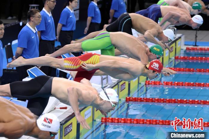 2024年上海站25米短池第二日，中国队再破两项短
