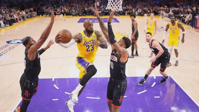 湖人VS火箭：火箭七子偏科难防湖人，掘金双核制