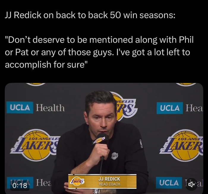 雷迪克创执教生涯50胜里程碑 坦言仍有进步空间